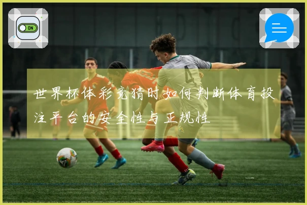 世界杯体彩竞猜时如何判断体育投注平台的安全性与正规性