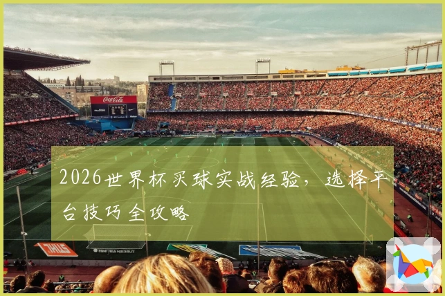 2026世界杯买球实战经验，选择平台技巧全攻略